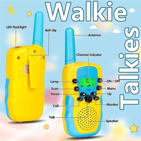 img 3 attached to Tepsmigo Walkie Talkie Multifunction Built Kids' Electronics
