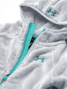 img 2 attached to Женский теплый хлопковый кардиган с капюшоном от Under Armour с карманами, с технологией ColdGear.