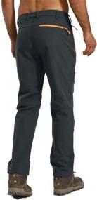 img 2 attached to 🏔️ Stay Warm and Dry with MAGCOMSEN Winter Pants - Water Resistant Snow Ski Pants with 4 Pockets, Softshell Material - Perfect for Hiking