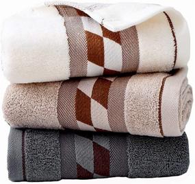 img 4 attached to Towels Bathroom Absorbent Durable Special Bath