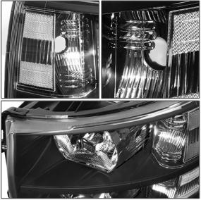 img 1 attached to DNA HL OH CSIL07 BK CL1 Headlight Passenger Silverado