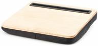 🛏️ enhance comfort and convenience with the kikkerland ibed lap desk, wooden (us039w) logo