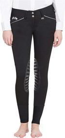 img 3 attached to 👖 Discover Style and Performance: Equine Couture Women's Brittni Knee Patch Breech