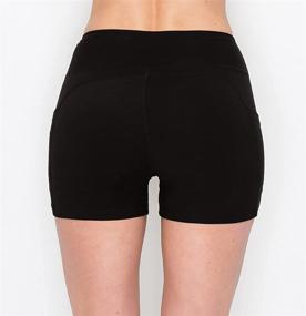 img 1 attached to 🧘 ALWAYS Women's Premium Yoga Shorts: Buttery Soft Stretch for Running, Cheerleading, Dance, and more!