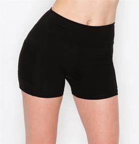 img 3 attached to 🧘 ALWAYS Women's Premium Yoga Shorts: Buttery Soft Stretch for Running, Cheerleading, Dance, and more!