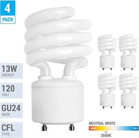 img 3 attached to 💡 Efficient Pack Watt Mini Spiral Bulb: A Compact Equivalent Lighting Solution