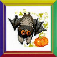 riolis upside down counted cross stitch logo