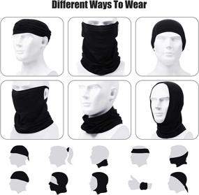 img 1 attached to Pieces Protection Bandana Gaiter Motorcycle