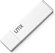 umixgene portable flash drive 256gb - ultra-fast ssd with usb 3.2 gen 2 interface (silver) логотип