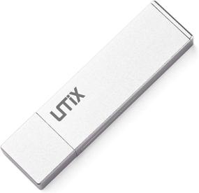 img 4 attached to UMIXGENE Portable Flash Drive 256GB - Ultra-Fast SSD with USB 3.2 Gen 2 Interface (Silver)