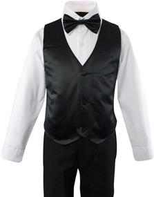 img 2 attached to 👔 Luca Gabriel Formal Boys' Clothing - Classic Toddler Collection