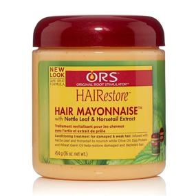 img 1 attached to 🥚 ORS HAIRestore Hair Mayonnaise - 16 oz (Pack of 2)