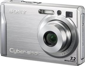 img 1 attached to 📷 Sony Cybershot DSCW80 7.2MP Digital Camera with 3x Optical Zoom, Super Steady Shot - Silver (Previous Model)