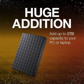 img 2 attached to 🔌 Seagate Expansion 3TB Portable USB 3.0 External Hard Drive (STEA3000400) in Black