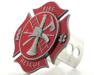 🚒 firefighter's cross hitch cover logo