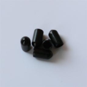 img 1 attached to 🔧 YEJI Black Screw Thread Protectors: Efficient Fasteners for Enhanced Screw Protection