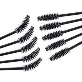 img 3 attached to 🎨 Effortlessly Apply Makeup with 300 Disposable Mascara Eyelash Wands by Tbestmax