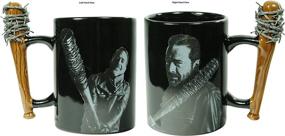 img 1 attached to The Walking Dead Negan & Lucille 15oz Coffee Mug - Unleash Your Inner Zombie Slayer with this Collectible Cup!