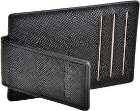 img 1 attached to Kinzd Pocket Leather Blocking Pattern Men's Accessories for Wallets, Card Cases & Money Organizers