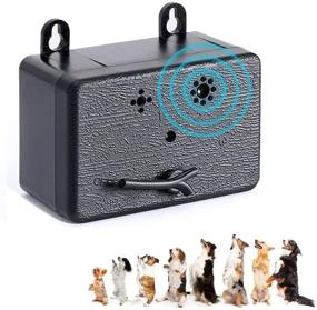 img 4 attached to 🐶 Hisophia Ultrasonic Dog Bark Deterrent - Anti Barking Control Device to Stop Barking, Upgraded Mini Bark Control with 50 FT Range