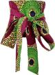 hongyuamy women african kente print women's accessories logo