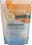 grab green automatic dishwashing detergent household supplies logo