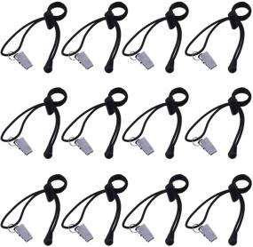 img 4 attached to Mudder Backdrop Background Clips: Secure Holders 📸 for Photo Video Studio - 12 Pack, Black