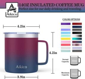 img 3 attached to Aikico Stainless Insulated Tumbler Beverages