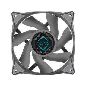 img 3 attached to Iceberg Thermal IceGALE Xtra 120Mm PWM High Performance Case Fan ((3-Pack) Gray)