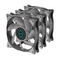 iceberg thermal icegale xtra 120mm pwm high performance case fan ((3-pack) gray) логотип