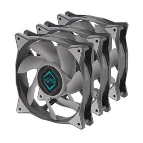 img 4 attached to Iceberg Thermal IceGALE Xtra 120Mm PWM High Performance Case Fan ((3-Pack) Gray)