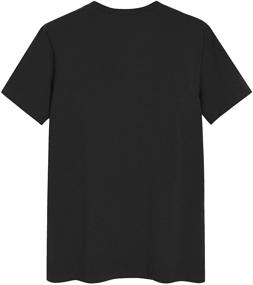 img 3 attached to Latuza Cotton T Shirt Comfortable BlackNavy Men's Clothing and Sleep & Lounge