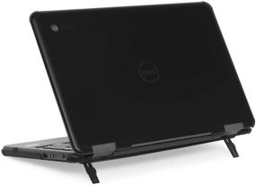 img 4 attached to 🔒 Durable mCover Hard Shell Case for 11.6" Dell Chromebook 11 3100 Education - Dell-C3100-non2in1 Black (Non-Compatible with 2-in-1 Models)