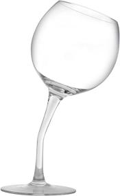 img 1 attached to KOVOT Tipsy Wine Glass Set - Enjoy Wine with a Quirky Twist!