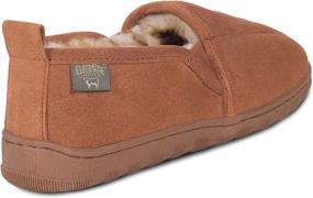 img 2 attached to 🐑 Fuss-Free Comfort: RJs Fuzzies Sheepskin Slippers in Chestnut