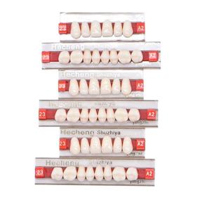 img 3 attached to 84-Piece Dental Synthetic Resin Tooth Denture Set - 3 🦷 Sets of False Teeth for Halloween Horror - Teeth 23 A2