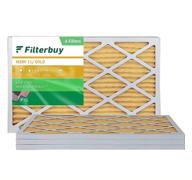 🌬️ enhanced hvac filtration: filterbuy 14x24x1 pleated furnace filters logo