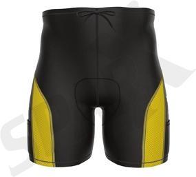 img 3 attached to 🏊 Sparx Elite Men's Triathlon Short - Versatile Shorts for Triathlon, Cycling, Swimming, and Running