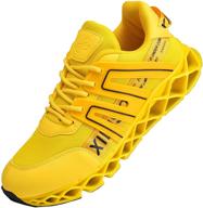 👟 fushiton athletic walking running sneakers men's shoes: performance and style combined logo