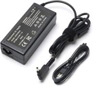 65w ac adapter laptop charger for acer chromebook 11 r11 13 14 15 c720p c910 cb3 cb5 series, p/n: a13-045n2a pa-1450-26 laptop adapter supply cord - new c720 c740 cb3-532 cb5-571 cb3-131 cb3-111-c670 logo