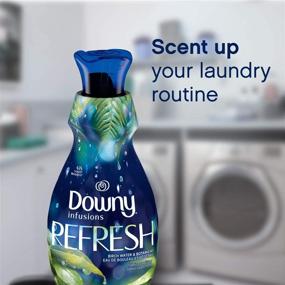 img 1 attached to Downy Infusions Fabric Conditioner (Softener)- Refresh, Birch Water & Botanicals | 56 Oz Bottles, 166 Loads