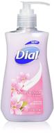 🌸 dial cherry blossom & almond hand soap: 6-pack of 7.5 fl oz bottles with moisturizer logo