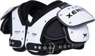 🏈 xenith element skill varsity football shoulder pads: all-purpose adult's protective gear for ultimate performance logo