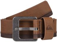 quiksilver mens binge chocolate brown logo