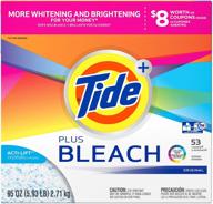 🍊 tide orange original laundry detergent with bleach powder - 95 ounce logo