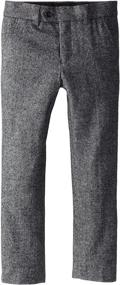 img 2 attached to 👖 Stylish Tweed-Light Boys' Clothing: Isaac Mizrahi Little Pants Collection