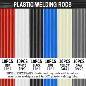 img 3 attached to 🔧 Vignee Plastic Welding Rods PP Welder: Industrial Power & Hand Tools for Efficient Welding Operations