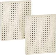 pegboard 1 sided 2 pack by azar, white (771620) логотип
