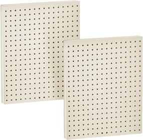 img 4 attached to Pegboard 1 Sided 2 Pack by Azar, White (771620)