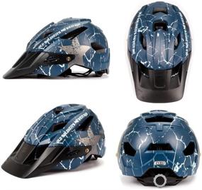 img 1 attached to ZVRU Mountain Bicycle Helmet: Enhanced Safety with Magnetic Goggles and Detachable Visor